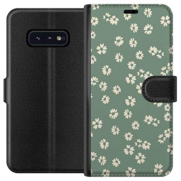 Samsung Galaxy S10e Lompakkokotelo Kukkaisunelma - Värikäs Kukkakuvio
