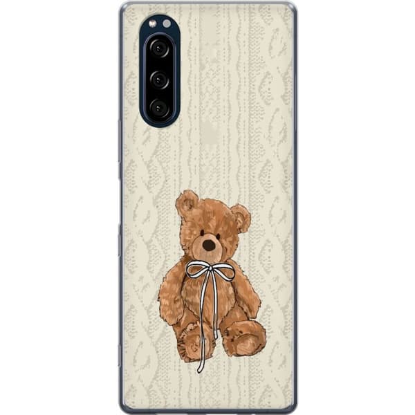 Sony Xperia 5 Genomskinligt Skal Liten Nalle – klassisk nalle i enkel design