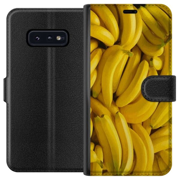 Samsung Galaxy S10e Lompakkokotelo Banaani kuvio