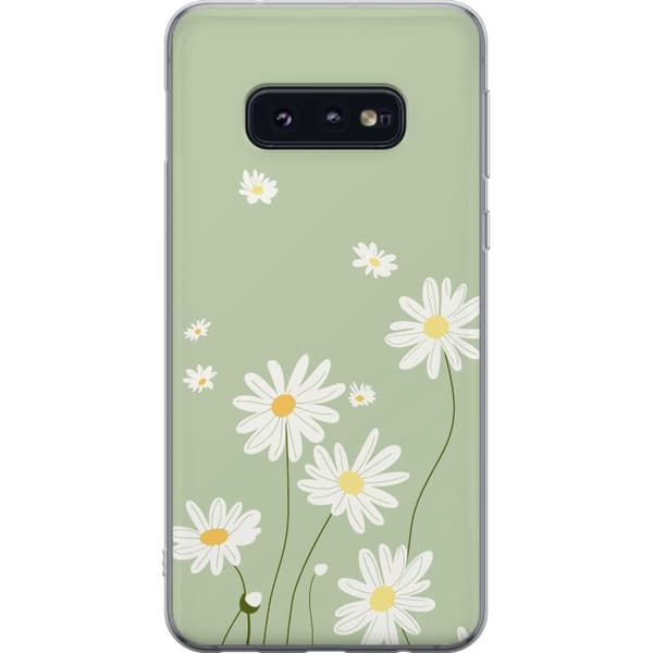 Samsung Galaxy S10e Läpinäkyvä kuori Papukaijanpaparit - kukallinen kuviointi ruotsalaiseen kesätyyliin