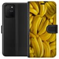 Miniatyrbillede 1 af 3: Samsung Galaxy S10 Lite Tegnebogsetui Banan mønster