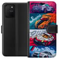 Pikkukuva 1 / 3: Samsung Galaxy S10 Lite Lompakkokotelo Nopeat Autot - Piirretty Kuvio Toiminnalla