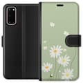 Miniatyrbillede 1 af 3: Samsung Galaxy S20 Tegnebogsetui Præstekraver - blomstret mønster i svensk sommerstil