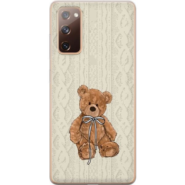 Samsung Galaxy S20 FE Gennemsigtig cover Lille Teddy – klassisk teddy i enkel design