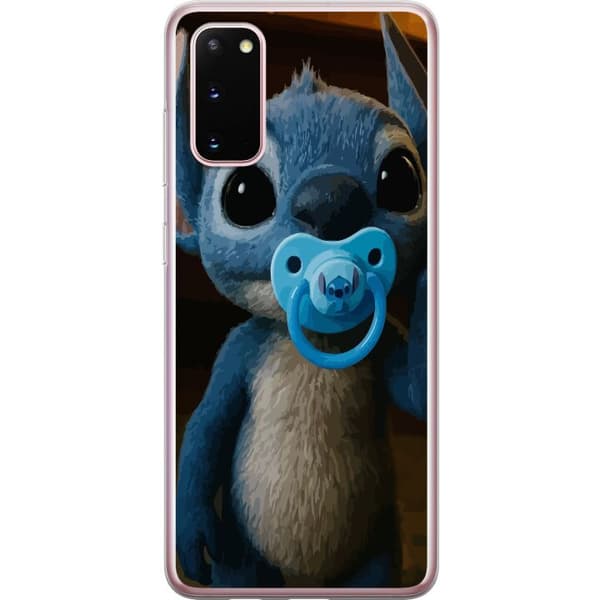 Samsung Galaxy S20 Gjennomsiktig deksel Stitch & Napp - babytema med søt karakter