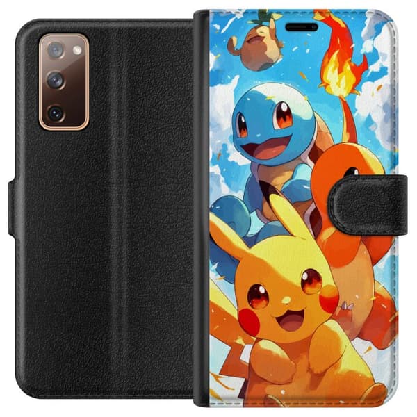 Samsung Galaxy S20 FE Lommeboketui Pocket Creatures - inspirert av Pokémon uten å nevne navnet