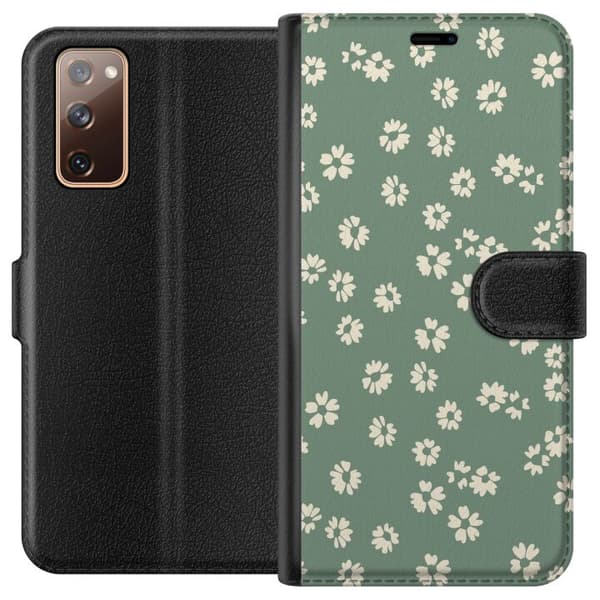 Samsung Galaxy S20 FE Lommeboketui Blomsterdrøm - Fargerikt Blomstermønster