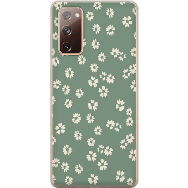 Samsung Galaxy S20 FE Genomskinligt Skal Blomsterdröm – färgglatt blommönster