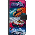 Miniatyrbild 3 av 3: Samsung Galaxy S20+ Plånboksfodral Fartfyllda Bilar – tecknat mönster med action