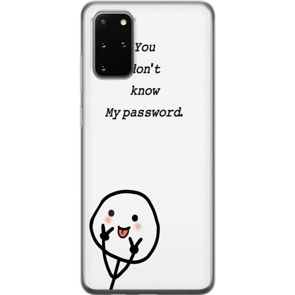 Samsung Galaxy S20+ Läpinäkyvä kuori Et Tunne Salasanaani