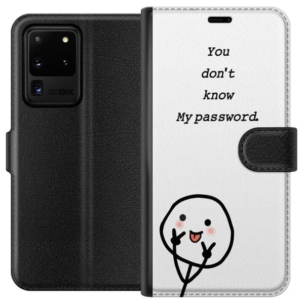 Samsung Galaxy S20 Ultra Lommeboketui Du Kjenner Ikke Mitt Passord