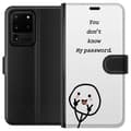 Miniatyrbilde 1 av 3: Samsung Galaxy S20 Ultra Lommeboketui Du Kjenner Ikke Mitt Passord