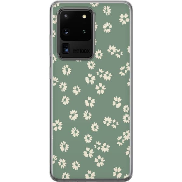 Samsung Galaxy S20 Ultra Läpinäkyvä kuori Kukkaisunelma - Värikäs Kukkakuvio