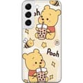 Miniatyrbilde 1 av 3: Samsung Galaxy S22+ 5G Gjennomsiktig deksel Nalle Pooh stil - klassisk bjørnemotiv i en ny tolkning