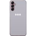 Miniatyrbilde 1 av 3: Samsung Galaxy A14 5G Gjennomsiktig deksel Lilla Blomminimalisme - stilig blomstermotiv på lilla bakgrunn