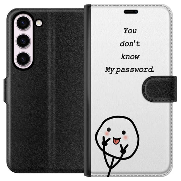 Samsung Galaxy S23 Tegnebogsetui Du Kender Ikke Mit Adgangskode