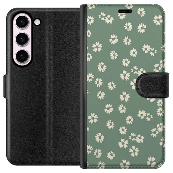 Samsung Galaxy S23 Plånboksfodral Blomsterdröm – färgglatt blommönster