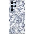 Pikkukuva 1 / 3: Samsung Galaxy S22 Ultra 5G Läpinäkyvä kuori Kukat & Linnut - Romanttinen Vintage-tyylinen Kuviointi