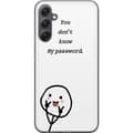 Miniatyrbillede 1 af 3: Samsung Galaxy S23 FE Gennemsigtig cover Du Kender Ikke Mit Adgangskode
