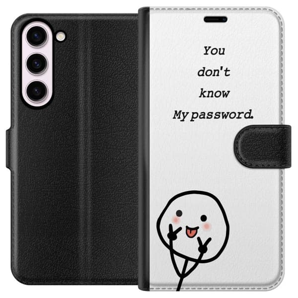 Samsung Galaxy S23+ Lommeboketui Du Kjenner Ikke Mitt Passord
