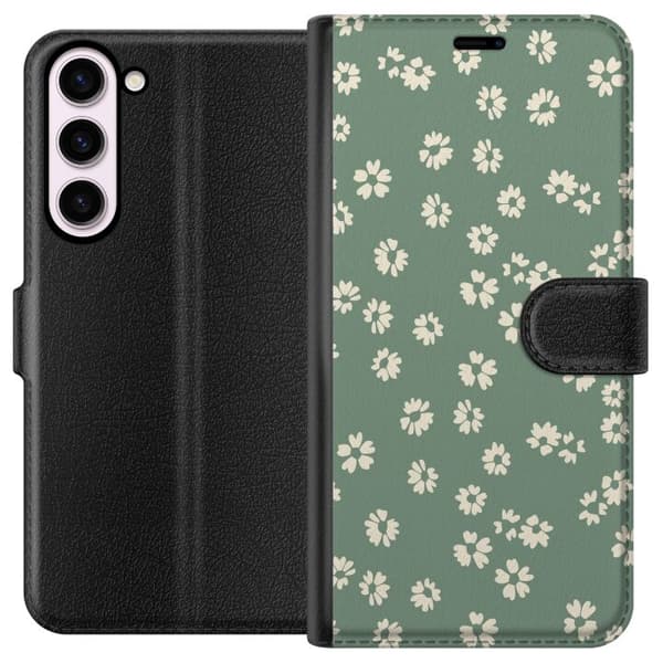 Samsung Galaxy S23+ Lommeboketui Blomsterdrøm - Fargerikt Blomstermønster