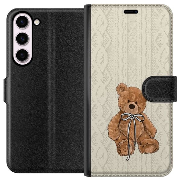 Samsung Galaxy S23+ Lommeboketui Liten Bamse – klassisk bamse i enkel design