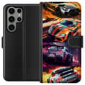 Miniatyrbilde 1 av 3: Samsung Galaxy S23 Ultra Lommeboketui Rallyfeber - intensivt motiv med rallybiler