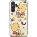 Miniatyrbillede 1 af 3: Samsung Galaxy S24 Gennemsigtig cover Nalle Pooh-stil - klassisk bjørnemotiv i en ny fortolkning