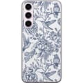 Miniatyrbilde 1 av 3: Samsung Galaxy S23+ Gjennomsiktig deksel Blomster & Fugler - Romantiskt Vintage-stil Mønster