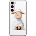 Miniatyrbild 1 av 3: Samsung Galaxy S23+ Genomskinligt Skal Sött Lamm – tecknad stil för barn & babyprodukter