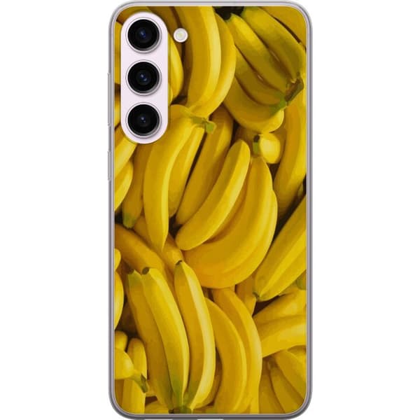Samsung Galaxy S23+ Läpinäkyvä kuori Banaani kuvio