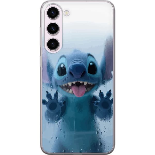 Samsung Galaxy S23+ Gennemsigtig cover Stitch ved et vindue i sød stil