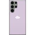 Miniatyrbild 1 av 3: Samsung Galaxy S23 Ultra Genomskinligt Skal Lila Moln – minimalistiskt moln på lila bakgrund