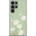 Miniatyrbild 1 av 3: Samsung Galaxy S23 Ultra Genomskinligt Skal Prästkragar – blommigt mönster i svensk sommarstil