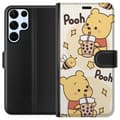 Miniatyrbillede 1 af 3: Samsung Galaxy S24 Ultra Tegnebogsetui Nalle Pooh-stil - klassisk bjørnemotiv i en ny fortolkning