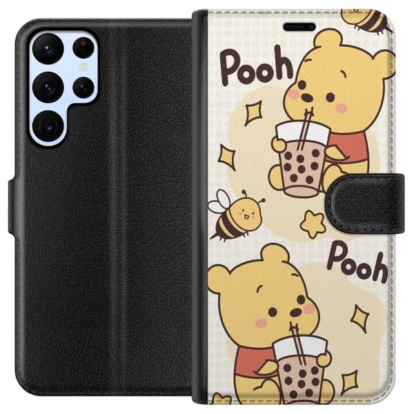 Samsung Galaxy S24 Ultra Tegnebogsetui Nalle Pooh-stil - klassisk bjørnemotiv i en ny fortolkning