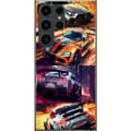 Miniatyrbillede 1 af 3: Samsung Galaxy S24 Ultra Gennemsigtig cover Rallyfeber - fartfyldt motiv med rallybiler