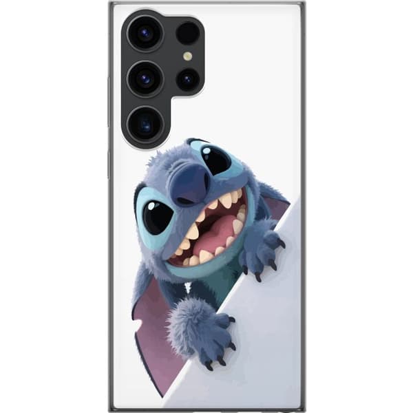 Samsung Galaxy S24 Ultra Gjennomsiktig deksel Glad Stitch