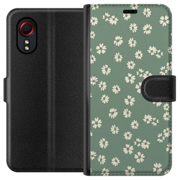 Samsung Galaxy Xcover 5 Plånboksfodral Blomsterdröm – färgglatt blommönster