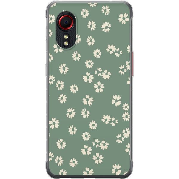 Samsung Galaxy Xcover 5 Läpinäkyvä kuori Kukkaisunelma - Värikäs Kukkakuvio