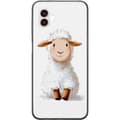 Miniatyrbillede 1 af 3: Samsung Galaxy Xcover6 Pro Gennemsigtig cover Sødt Lamm - tegneseriestil til børn og babyprodukter