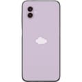 Miniatyrbillede 1 af 3: Samsung Galaxy Xcover6 Pro Gennemsigtig cover Lilla Sky - minimalistisk sky på lilla baggrund