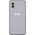 Miniatyrbillede 1 af 3: Samsung Galaxy Xcover6 Pro Gennemsigtig cover Lilla Blomminimalisme - stilfuldt blomstermotiv på lilla baggrund
