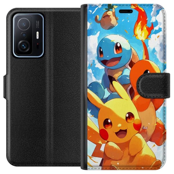 Xiaomi 11T Plånboksfodral Pocket Creatures – inspirerat av Pokémon utan att nämna namnet