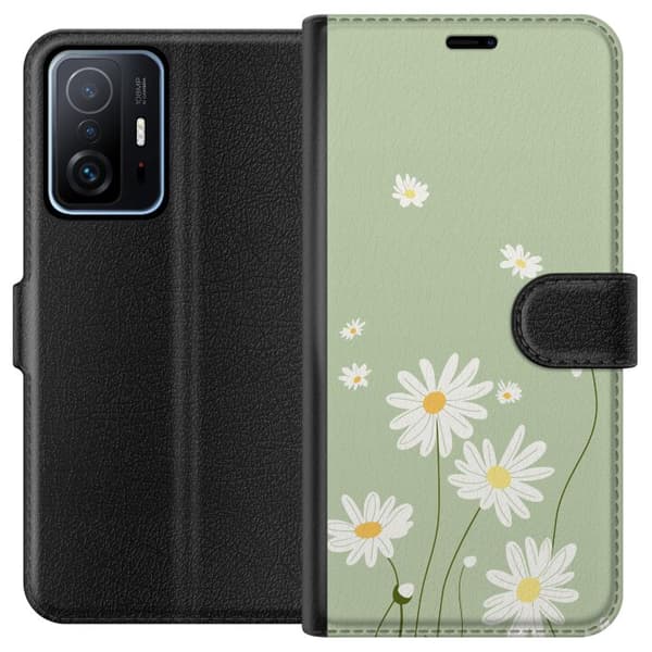 Xiaomi 11T Lommeboketui Prestekrager - blomstrete mønster i svensk sommerstil