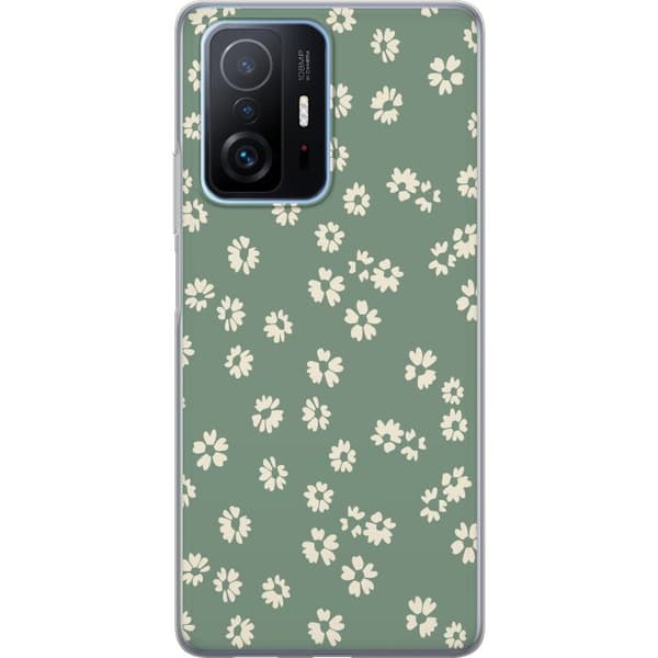 Xiaomi 11T Pro Läpinäkyvä kuori Kukkaisunelma - Värikäs Kukkakuvio