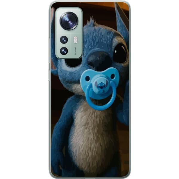 Xiaomi 12 Läpinäkyvä kuori Stitch & Napp - vauvateema söpöllä hahmolla