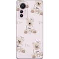 Pikkukuva 1 / 3: Xiaomi 12 Lite Läpinäkyvä kuori Teddy Dior Vibes - ylellinen nalle muotityyliin