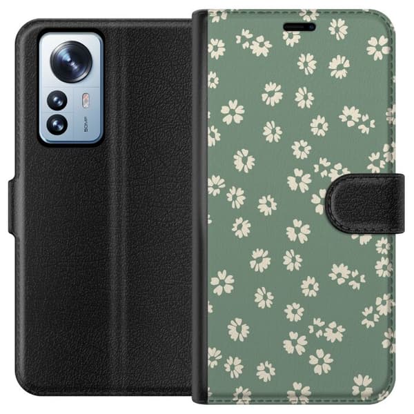 Xiaomi 12 Pro Plånboksfodral Blomsterdröm – färgglatt blommönster