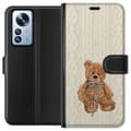 Miniatyrbillede 1 af 3: Xiaomi 12 Pro Tegnebogsetui Lille Teddy – klassisk teddy i enkel design